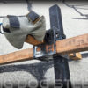 Big Dog Steel Tank Trap, BDS Tank Trap made with fiber laser cut A606, Cor-Ten Weathering Steel
