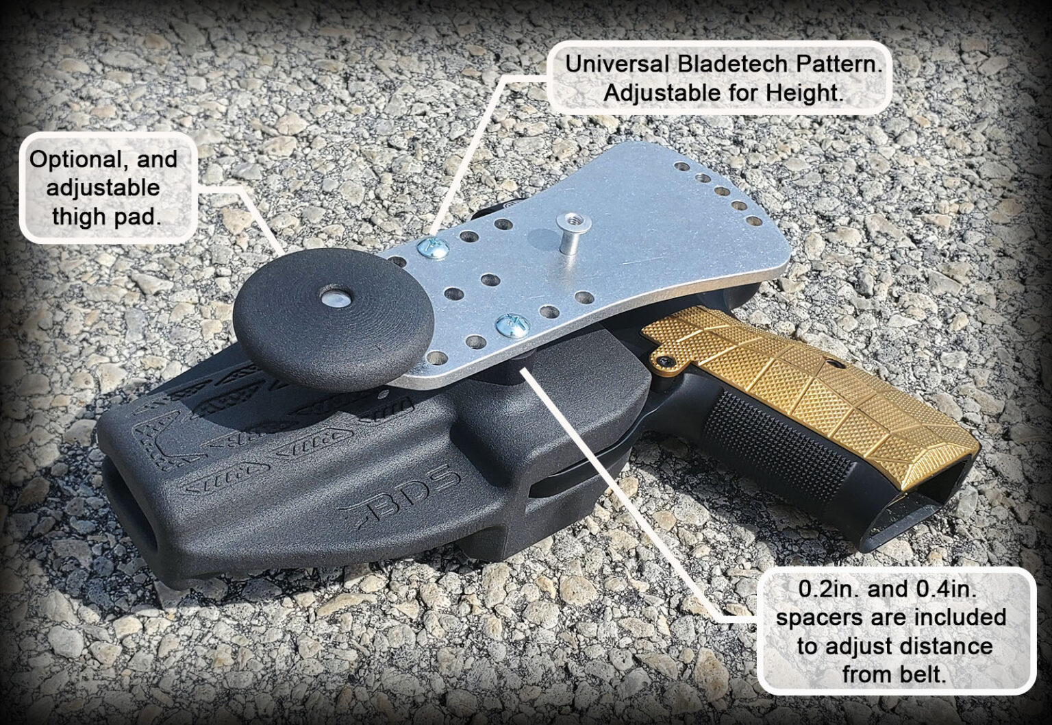 Carnivore Competition Holster - BIG DOG STEEL