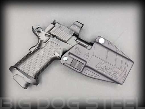 Big Dog Steel Carnivore Holster for the Stealth Arms 2011 Platypus