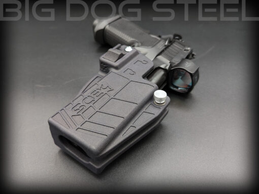 Big Dog Steel Carnivore Holster for the Stealth Arms 2011 Platypus