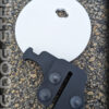 Big Dog Steel 8in AR500 Circle Target with twist lock Bracket