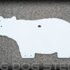 Big Dog Steel AR500 Bear Profile Target