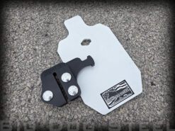 Big Dog Steel 45% IPSC AR500 Target with twist lock Bracket