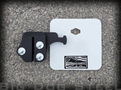 Big Dog Steel 8in AR500 Square Target with twist lock Bracket