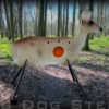 Big Dog Steel AR500 Whitetail Doe Target with Vital Zone